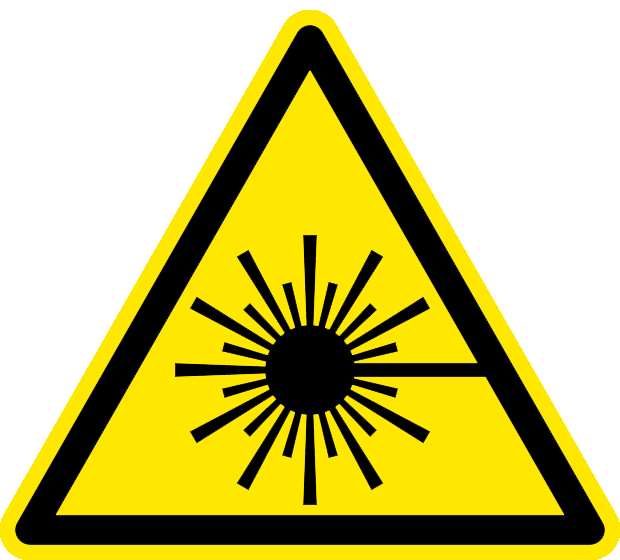 Laser Warning Symbol